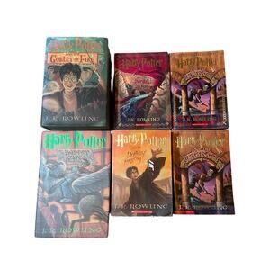 harry potter book LOT mixed